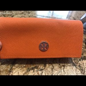 Tory Burch Sunglass case -never used
